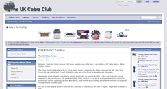 Desktop Screenshot of cobraclub.com